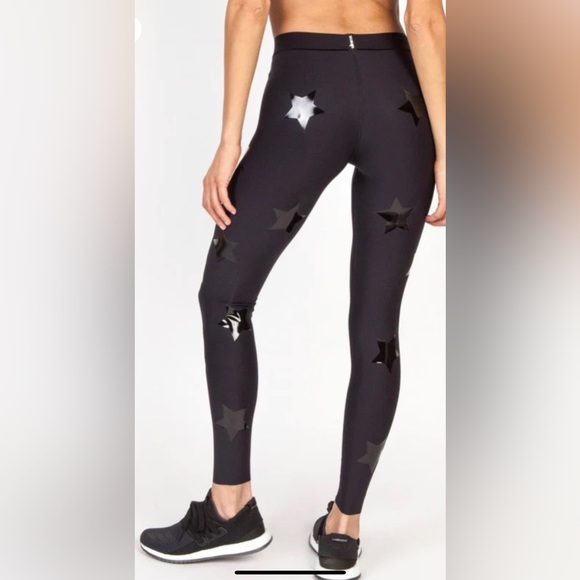 Ultracore Ultra Lux Knockout Star Leggings in Black. Size Medium - Picture 3 of 4